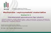 Mechanika i wytrzymałość materiałów - zwmik.imir.agh ...zwmik.imir.agh.edu.pl/dydaktyka/dla_studentow/eaiib/InzBiomed_MiW… · 1 . Mechanika i wytrzymałość materiałów.