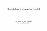 Hiperbilirrubinemia Neonatal - manuelosses.clmanuelosses.cl/BNN/docencia/Hiperbili NN.pdf · - Hemograma (Hto) - Grupo y rh ... Avances en el manejo de la Hiperbili traen como ...