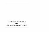 LITERATUR| DE SPECIALITATEmts.ro/documente/documente/403-450 Specialized Literature.pdf · ANTRENAMENTUL SPORTIV. Adrian Dragnea, Bucure[ti, Editura Didactic\ [i Pedagogic\, 1996,