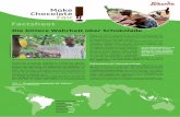 Die bittere Wahrheit über Schokolade - Make Chocolate Fair! · PDF fileDie bittere Wahrheit über Schokolade In der Elfenbeinküste und Ghana stellt der Kakao-anbau für einen Großteil