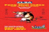 Feng Shui Index - CLSA · PDF fileFeng Shui Index Year of the Earth Cow 恭 喜 发 财   风 水 指 数 Your monthly guide to the Hang Seng Index How will you fare?