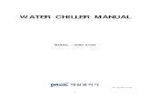 WATER CHILLER MANUAL - 주식회사 대일 · PDF file본제품및책자에서사용된문장및사진 그림 도면의저작권은, , ( )주대일냉각기 ... sk ( )제조회사