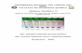 Química Analítica II - · PDF filelaboratorio nº 10 38 analisis de agua – cloruros laboratorio nº 11 41 ... nº ph ps difer %hd %sol prom desvst total. 11 laboratorio nº 3 determinaciÓn