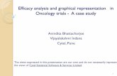 Efficacy analysis and graphical representation in … SDE Presentations/Efficacy analysis... · Efficacy analysis and graphical representation in Oncology trials ... Guidance for