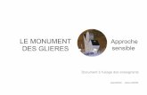 LE MONUMENT -  · PDF fileDocument à l'usage des enseignants Gérard METRAL Martine LEPELTIER LE MONUMENT DES GLIERES Approche sensible