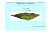 Seminar “LIDAR” - Comisión Nacional de Actividades ...aulavirtual.ig.conae.gov.ar/.../content/109/wladimir_seminario.pdf · Maestría en Aplicaciones Espaciales de alerta y Respuesta