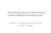 KEJOHANAN BOLING TENPIN MAJLIS SUKAN …jpnmelaka.moe.gov.my/v3/attachments/article/4759/laporan bergamba… · kejohanan boling tenpin majlis sukan sekolah malaysia 2016 tarikh :