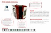 Fisarmonica STRUMENTI E OCI I - music-box.it · PDF fileFisarmonica Tastiera a pianoforte La tastiera ha una serie di tasti bianchi e neri (proprio come il pianoforte) ... accordi