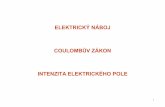 ELEKTRICKÝ NÁBOJ, COULOMBŮV ZÁKON, …fyzika.feec.vutbr.cz/~petrsad/download/prednasky/13_Coulomb-ElPole… · Elektrický náboj má vždy svůj nosič – nabité těleso, elementární