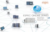 ESPEC ONLINE SERIES - エスペック · PDF fileAlarm Notification MailAlarm Notification Mail ... ESPEC ONLINE SERIES ... TBL, TBR, TBF, TBU, TBUU Product name Model