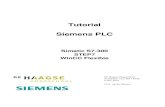 Tutorial Siemens PLC - plc.opdenbrouw.nlplc.opdenbrouw.nl/TutorialSiemensPLC.pdf · Tutorial Siemens PLC pagina 4 Simatic S7-300 1. Inleiding Het zal de meeste mensen niet opvallen,