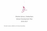 Pittville School, Cheltenham School Development Plan … version 11.pdf · We will ensure that all teaching and learning will be informed by our own best ... 8 score for the whole