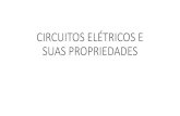 CIRCUITOS ELÉTRICOS E SUAS PROPIEDADES - drb · PDF fileGussow, Milton; Eletricidade Básica. São Paulo: Pearson Makron Books, 1997. 2 ed. Title: CIRCUITOS ELÉTRICOS E SUAS PROPIEDADES