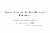 Protecciones en las Instalaciones Eléctricasdea.unsj.edu.ar/ihospitalarias/Protecciones en las Instalaciones... · Protecciones en las Instalaciones Eléctricas Instalaciones Hospitalarias