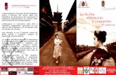 La Sicilia abbraccia il  · PDF fileORIGAMI – Hiroko Niki SHODO (calligrafia) – Maestra Keiko Shimatani ... NOHMEN (Maschere Noh) – Maestro Nagamasa Nanjou KIMONO