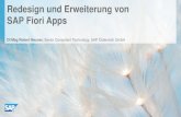 Redesign und Erweiterung von SAP Fiori Apps -  · PDF fileRedesign und Erweiterung von SAP Fiori Apps ... mittels SAP Web IDE for SAP Fiori and SAPUI5 ... -SAPUI5 & SAP Web IDE: