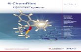 Synthetic Methods Asymmetric Synthesis - Sigma-Aldrich · PDF fileSynthetic Methods Asymmetric Synthesis ... MeO-BIPHEP With Ru-complexes of ... b-keto esters are reduced to their