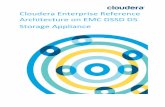 Cloudera Enterprise Reference Architecture on EMC · PDF fileCloudera Enterprise Reference Architecture ... Each client can directly access the DSSD D5 pool of flash memory as if ...
