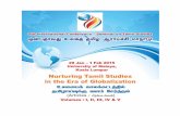 NURTURING TAMIL STUDIES IN THE ERA - · PDF fileii nurturing tamil studies in the era of globalization உகமயக் காக்கட்டத்தில் தமிாய்வுக்