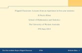 Flipped Classroom: Lessons from an experience in ﬁrst-year ... · PDF file5.1 First ﬂip—Semester 2, 2012 First Year in Maths Project: ... students had seen a past OB exam ...
