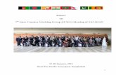 Report on -  · PDF fileReport on the 7th ICWG Meeting of SACOSAN ... Monitoring should be incorporated in policy and strategy for measuring WASH as well as health services. Mr. S