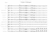 Score Vino Griego - charangalosespontaneos.com Griego.pdf · Alto Sax. 1 Alto Sax. 2 Tenor Sax. Baritone Sax. Trumpet in B b 1 Trumpet in B b 2 Horn in F Trombone ...