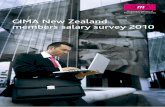 CIMA New Zealand members salary survey 2010myemail.cimaglobal.com/images/directemail/20101102/Members salary... · Clearly, CIMA members are highly valued, especially during a period