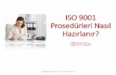 ISO 9001 Prosedürleri Nasıl Hazırlanır? - adlbelge.comadlbelge.com/.../files/iso_9001_prosedurleri_nasil_hazirlanir.pdf · bölüme ait kullanılmakta olan doküman numara/kodları
