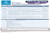 9º ano Ensino Fundamental · PDF file9º ano Ensino Fundamental DISCIPLINA DESCRIÇÃO ISBN ... Geografia Projeto Athos