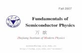 Fundamentals of Semiconductor Physics - Zhejiang …zimp.zju.edu.cn/~xinwan/semiphys07/notes/chapter0.pdf · Fundamentals of Semiconductor Physics ... Philip Anderson, for studies