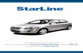 Подключение и установка StarLine B92 Dialog, модуля BP · PDF fileПод: 8 (800) 333-80-30 (ключюе ню июуусс тоундаПчвг) 2 StarLine