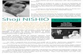Shoji NISHIO - aikidoettradition.fraikidoettradition.fr/biographies_pdf/shoji_nishio.pdf · Shoji NISHIO En quelques Mots (1927-2005) 8ème Dan d'Aïkido 7ème Dan de Iaïdo 6ème