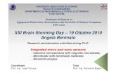 XXI brain storming beninato - phd.dees.unict.itXXI XXI Brain Storming Day Brain Storming Day –– 19 19 OttobreOttobre 2010 2010 ... Thermal structures. INDUCTIVE MICROSENSORS Heater