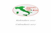 Kalendarz 2017 Calendario 2017 · PDF fileKoloseum - Colosseo luty 2017 – febbraio 2017 poniedziałek lunedì wtorek martedì środa mercoledì czwartek giovedì piątek venerdì