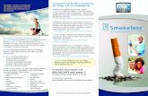 Smokeless - AIPM · PDF fileSmokeless ® Can Be Measured ... habit (cigarettes, cigars, snuff, and chewing tobacco). It is a highly effective program which teaches the necessary skills