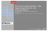 Comercialización de Agroquímicos en Costa Rica de mercado de agroquimicos... · 33333 Comercialización de Agroquímicos en Costa Rica Ministerio de Economía, Industria y Comercio