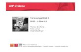 Vorlesungsblock 3 - INSO · PDF fileERP Standardsoftware Software, ... wie z.b. CRM (Customer Relationship Management), ... Prozesse der Vermietung Fremdverwaltung