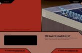 METALEN RANDKIST - gb.nl Metalen randkist.pdf · METALEN RANDKIST Monteer snel en eenvoudig de ideale bekisting voor in het werk gestorte vloerenconstructies. RUWBOUW EN VEILIGHEID