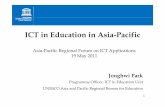 ICT in Education in Asia-Pacific - United Nations Public ...workspace.unpan.org/sites/Internet/Documents/UNPAN93450.pdf · ICT in Education in Asia-Pacific ... ‐Sector‐wide ICT