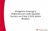 Progress Energy s Experiences with Quality Issues on Cast ...c.ymcdn.com/sites/ · PDF filepresentation was made to the ASME Section II/IX Task Group on CSEF ... by ASME Section I