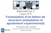 BétonlabFree 3 Leçon N°9 Formulation d’un béton de ...media.lcpc.fr/ext/pdf/prod/betonlab/leconfree_09.pdf · Formulation d’un béton de structure (simulation et ajustement