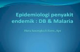 Epidemiologi penyakit endemik : DB & Malariaherusasongko.staff.mipa.uns.ac.id/files/2013/03/Epidemiologi-DB... · Jumlah Absolut Kematian DBD dan Angka ... Malaria Malaria adalah