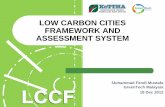 LOW CARBON CITIES FRAMEWORK AND ASSESSMENT  · PDF fileLOW CARBON CITIES FRAMEWORK AND ASSESSMENT SYSTEM ... 18 million (1990) ... PART ONE –LCC Framework