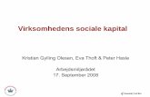 Kristian Gylling Olesen, Eva Thoft & Peter Hasle ... · PDF filesamarbejdsevne (empati, perspektivbytte m.v.)