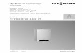za stručnjake Oznaka WB2C VIESMANN - · PDF fileUputstvo za servisiranje za stručnjake Vitodens 200-W VIESMANN Oznaka WB2C, 45 i 60 kW Gasni kondenzacioni zidni uređaj Grejanje