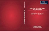BRIGGS AND BURROWS THE LAW OF CONTRACT IN · PDF fileThe Law of Contract in Myanmar by ADRIAN BRIGGS QC (H on ) Professor of Private International Law and Fellow of St Edmund Hall