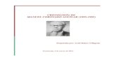 CRONOLOGÍA DE MANUEL CORONADO AGUILAR  · PDF fileCRONOLOGÍA DE MANUEL CORONADO AGUILAR (1895-1982) Preparada por: Ariel Batres Villagrán Guatemala, 3 de marzo de 2012