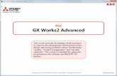 GX works2 Advanced ENG How to Use This e-Learning Tool Introduction Go to the next page Back to the previous page Move to the desired page