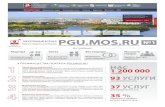 PGU.MOS.RU №1 диная мобильная платформа города москвы (мобильные сервисы и приложе-ния)