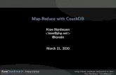 Map-Reduce with CouchDB - Kore Nordmann · PDF fileMap-Reduce with CouchDB Kore Nordmann  @koredn March 21, 2010   Kore Nordmann